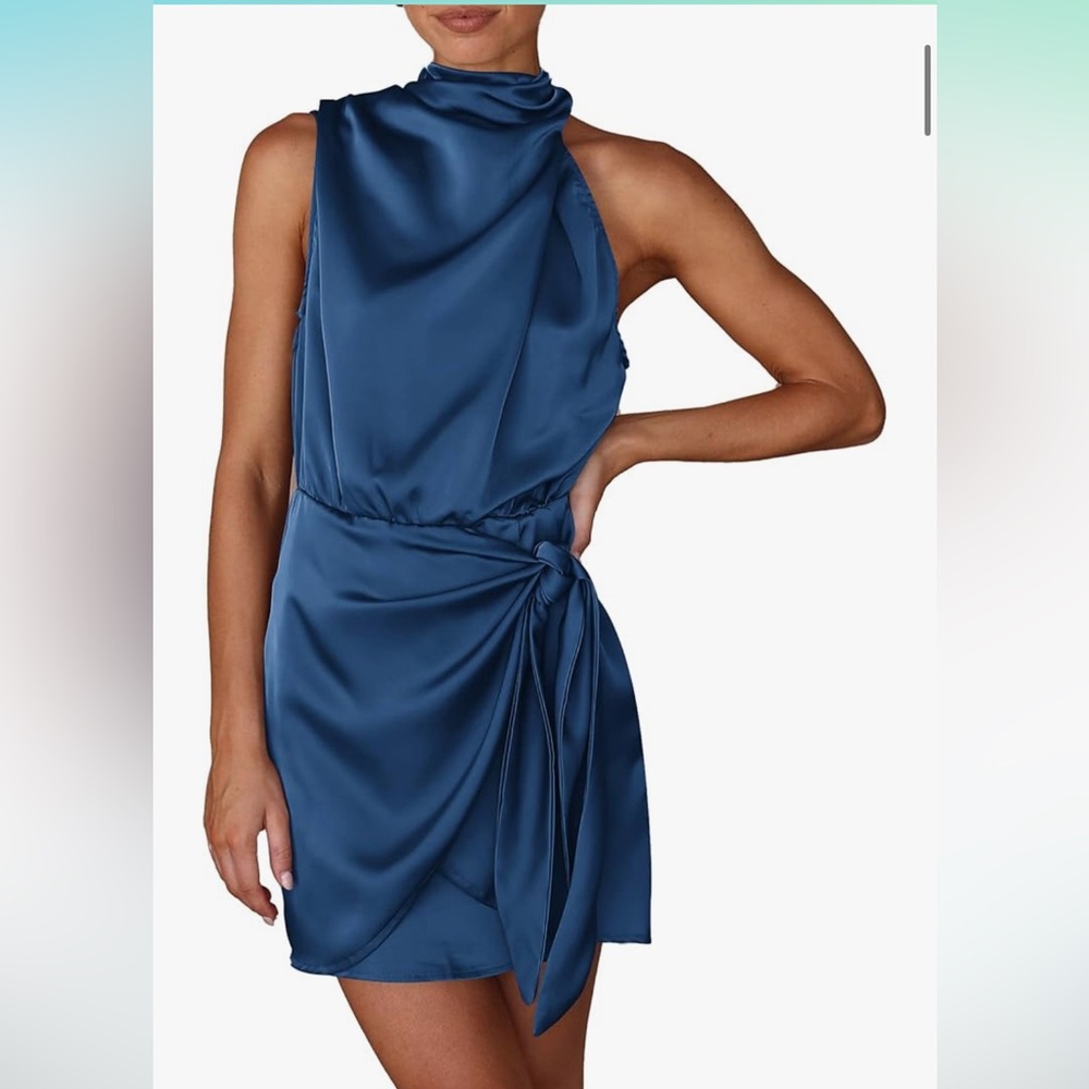 Satin Short formal dress